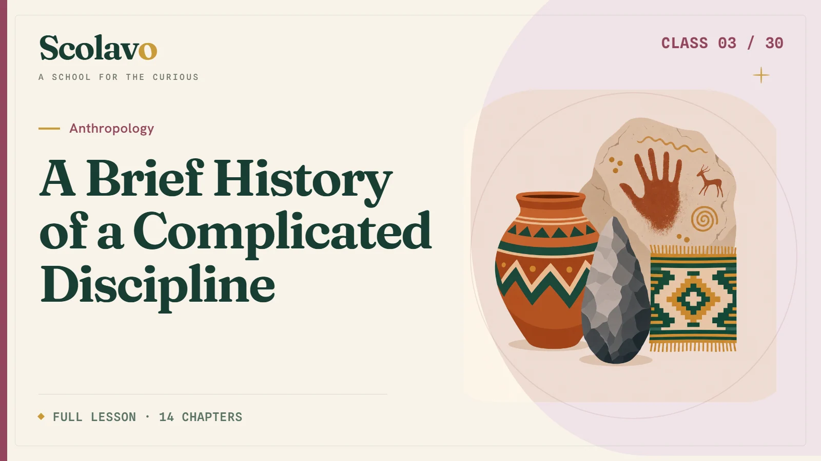 A Brief History of a Complicated Discipline — Scolavo video cover
