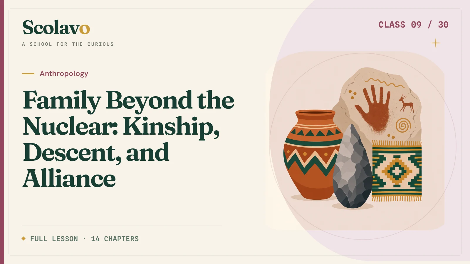 Family Beyond the Nuclear: Kinship, Descent, and Alliance — Scolavo video cover