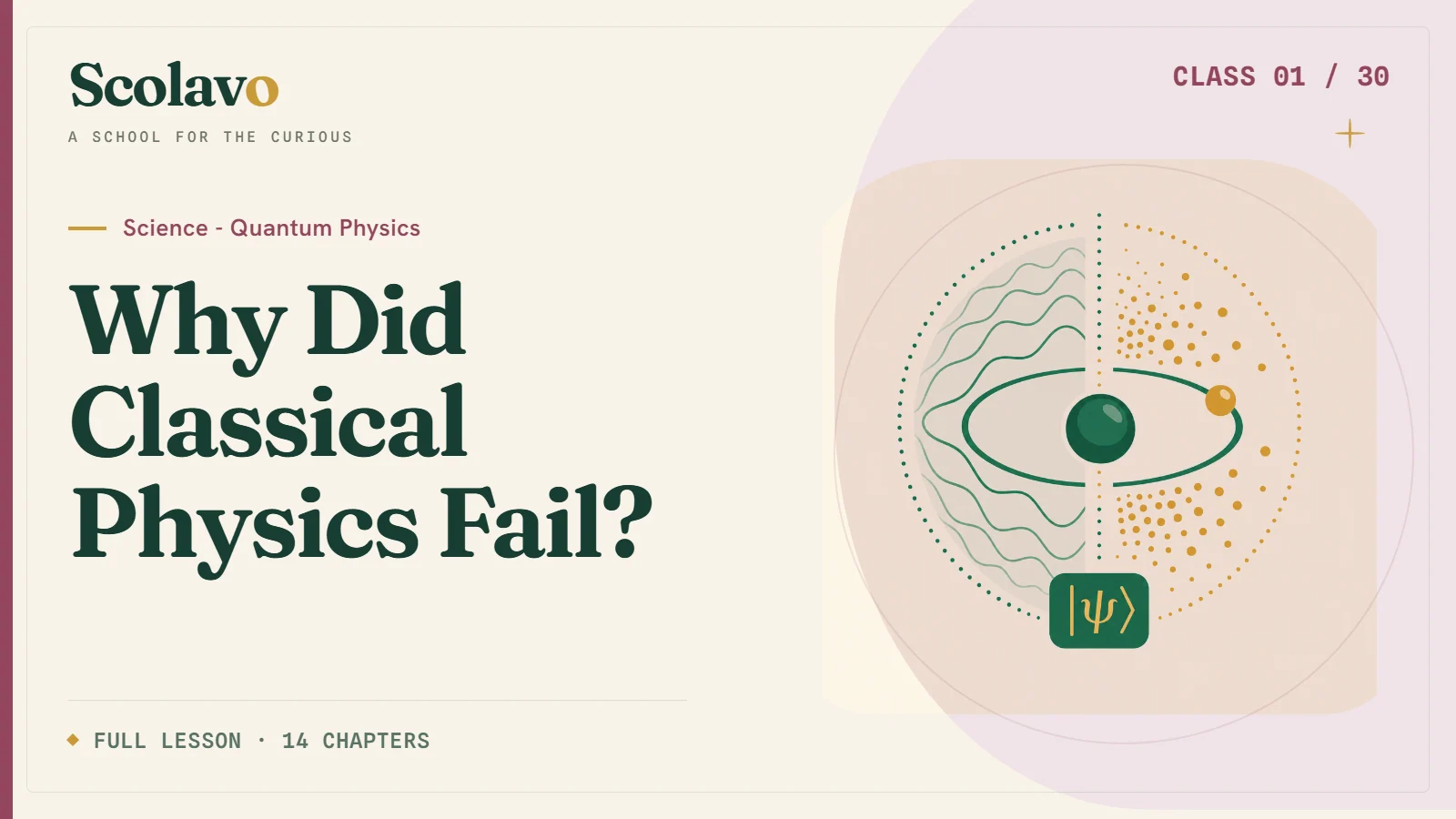 Why Did Classical Physics Fail? — Scolavo video cover