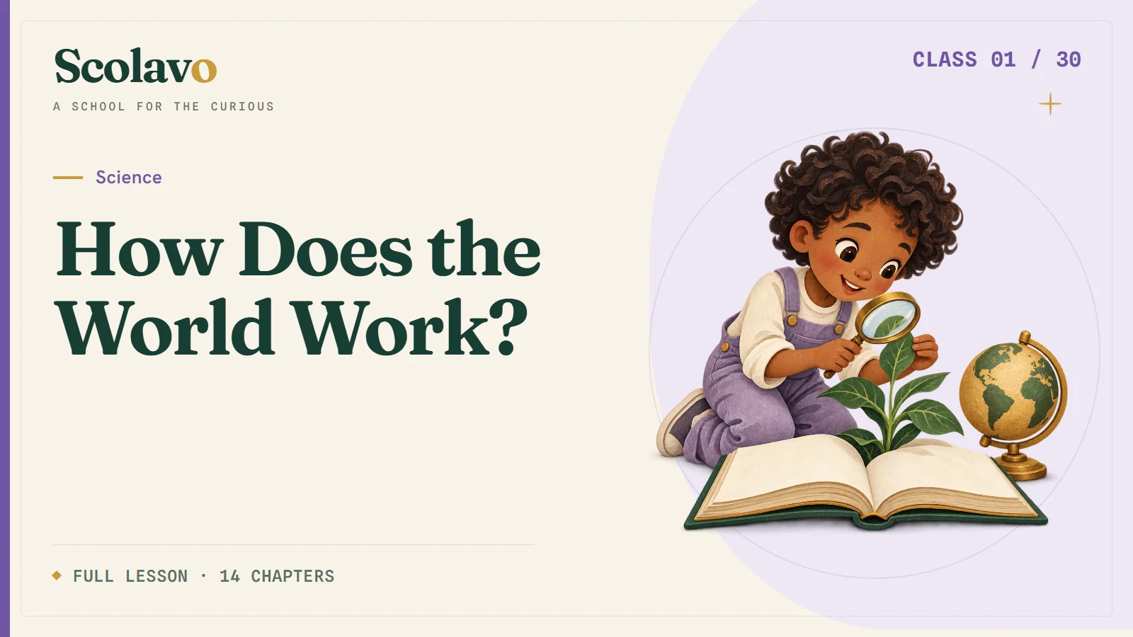 How Does the World Work? — Scolavo video cover