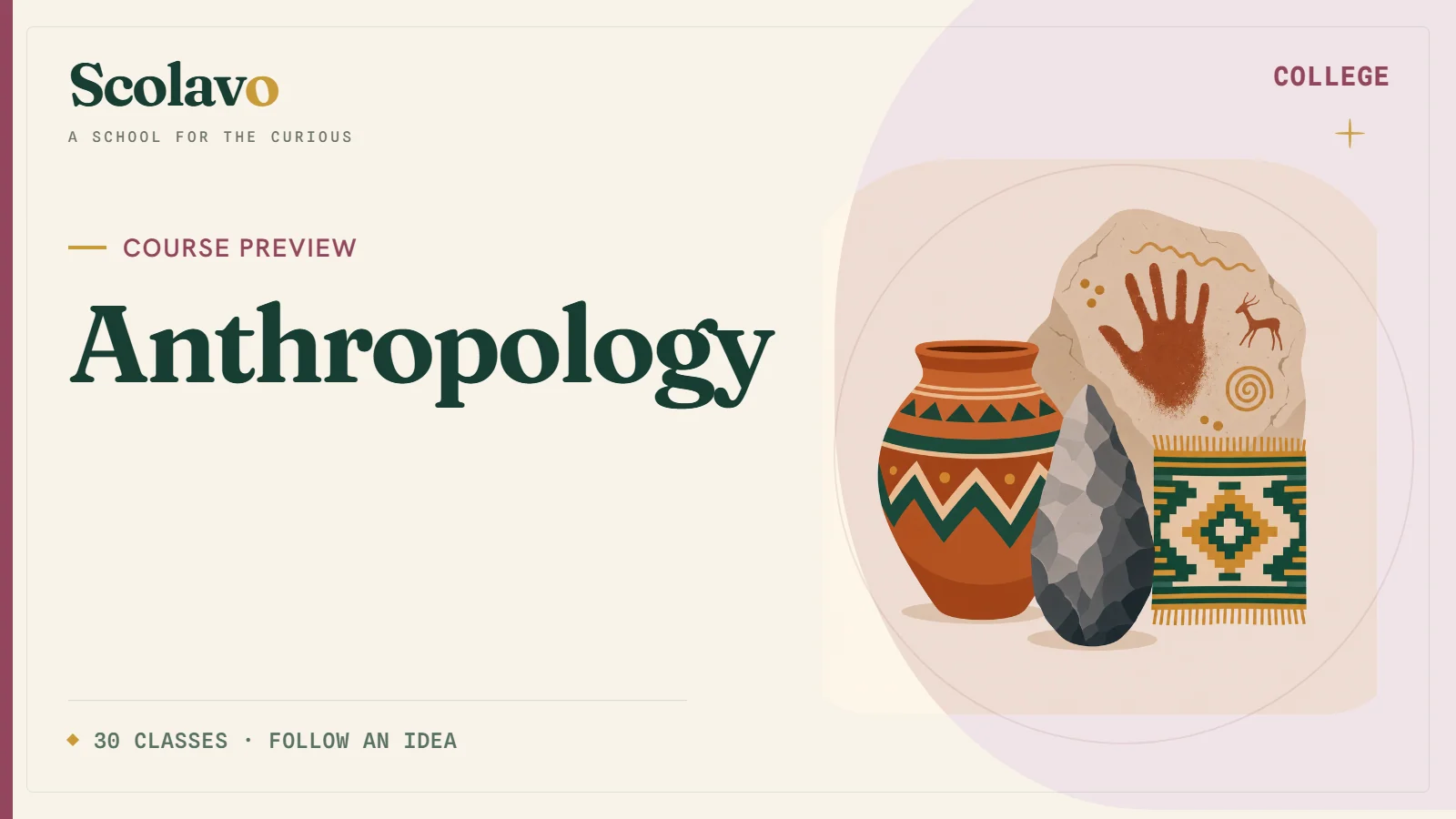 Anthropology — Scolavo video cover