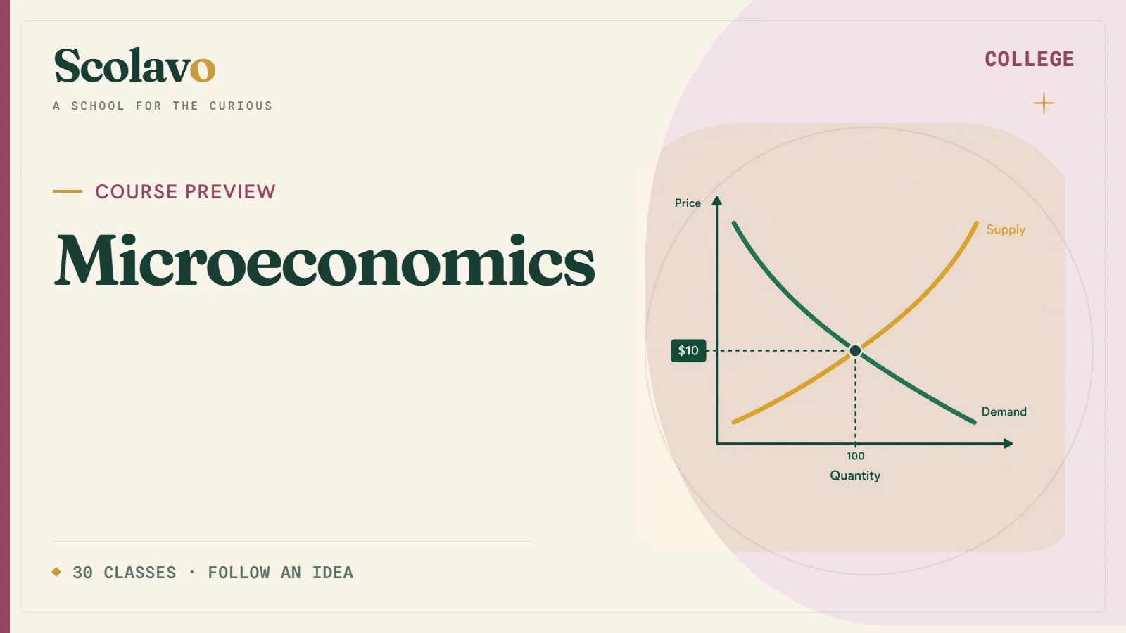 Microeconomics — Scolavo video cover