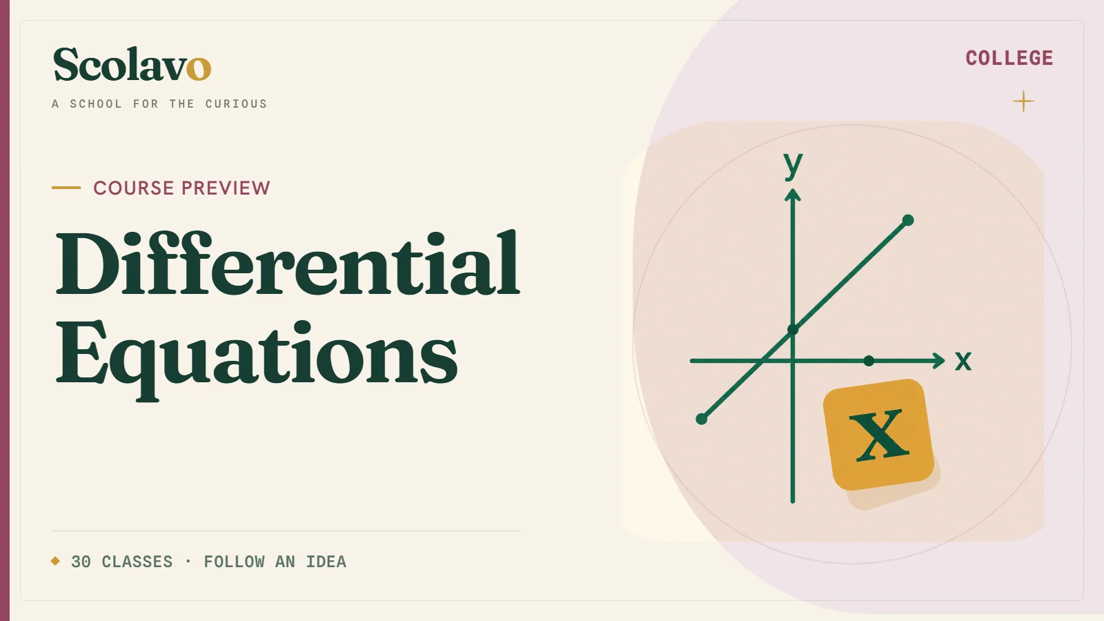 Differential Equations — Scolavo video cover