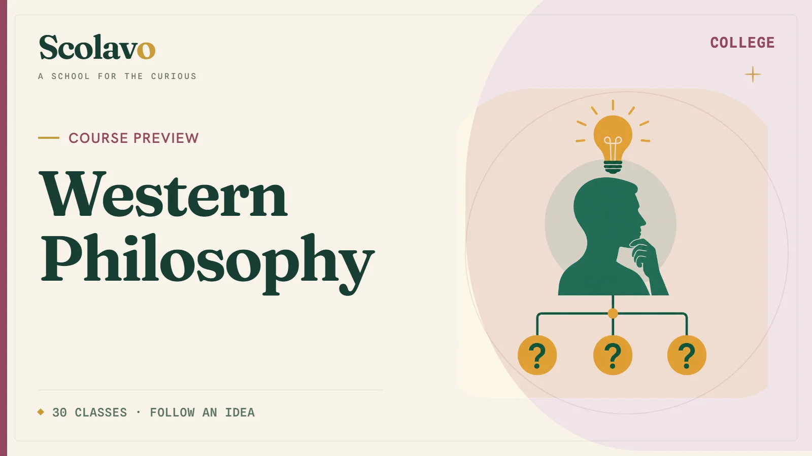 Western Philosophy — Scolavo video cover