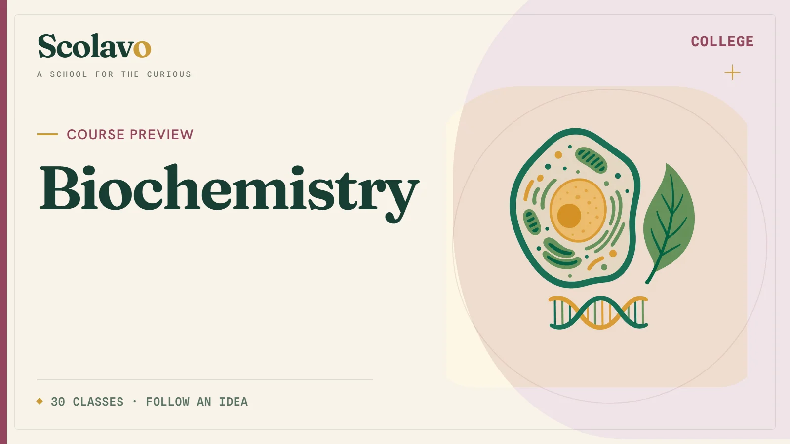 Biochemistry — Scolavo video cover