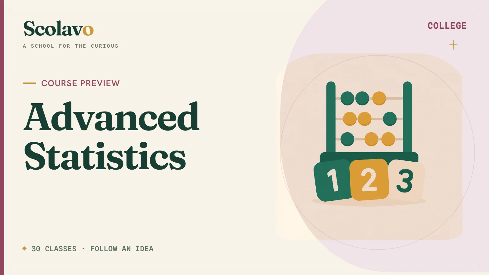 Advanced Statistics — Scolavo video cover