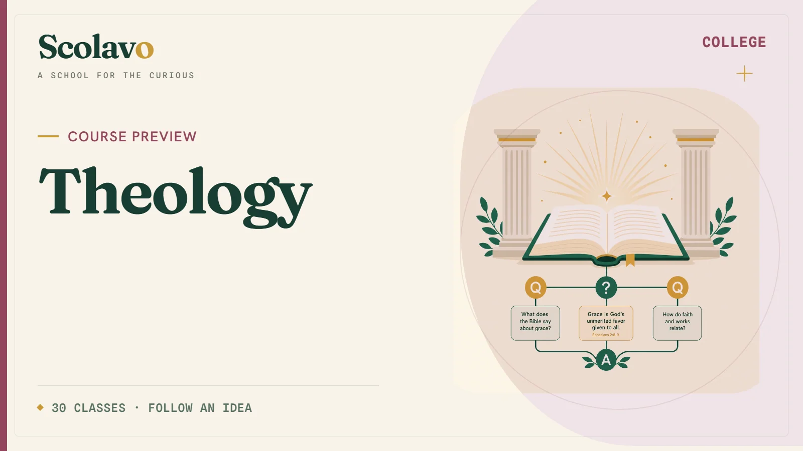 Theology — Scolavo video cover