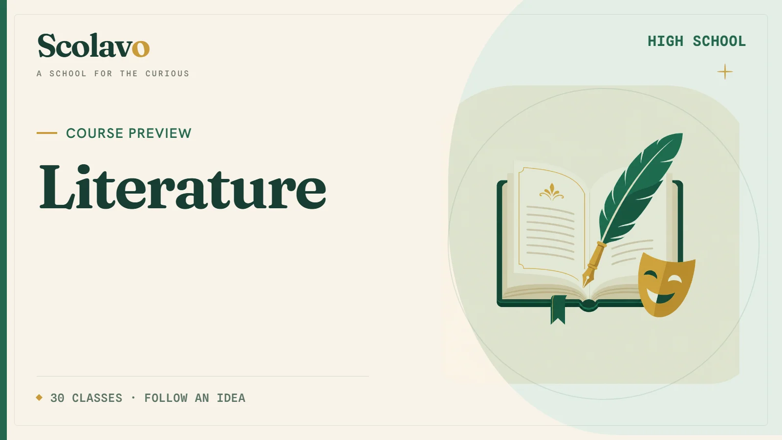 Literature — Scolavo video cover