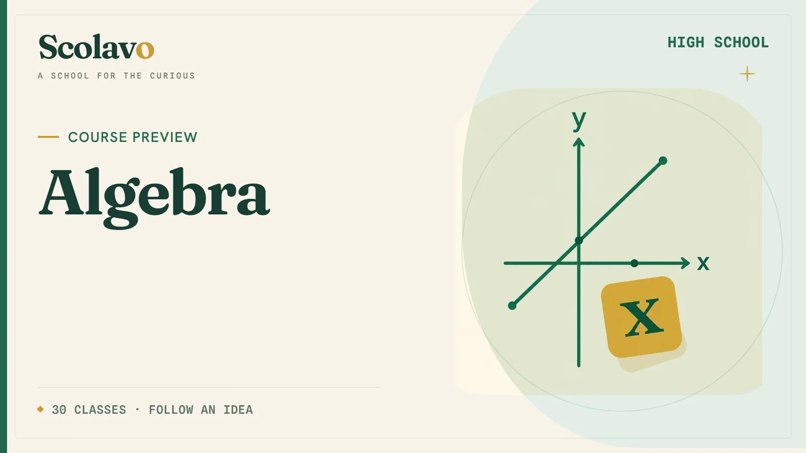 Algebra — Scolavo video cover