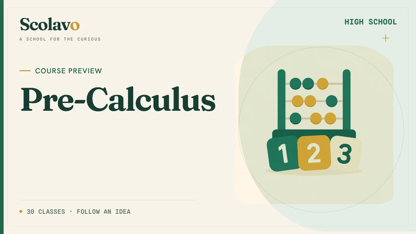 Pre-Calculus — Scolavo video cover