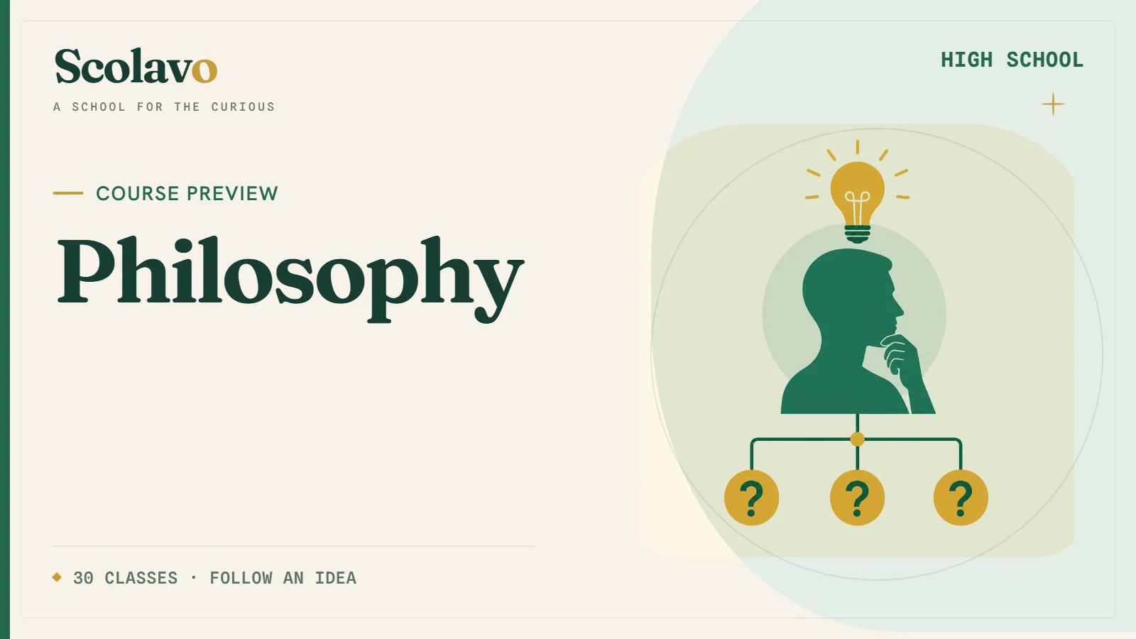 Philosophy — Scolavo video cover