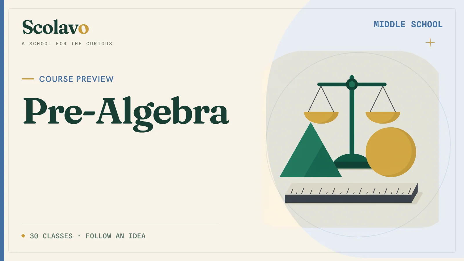 Pre-Algebra — Scolavo video cover