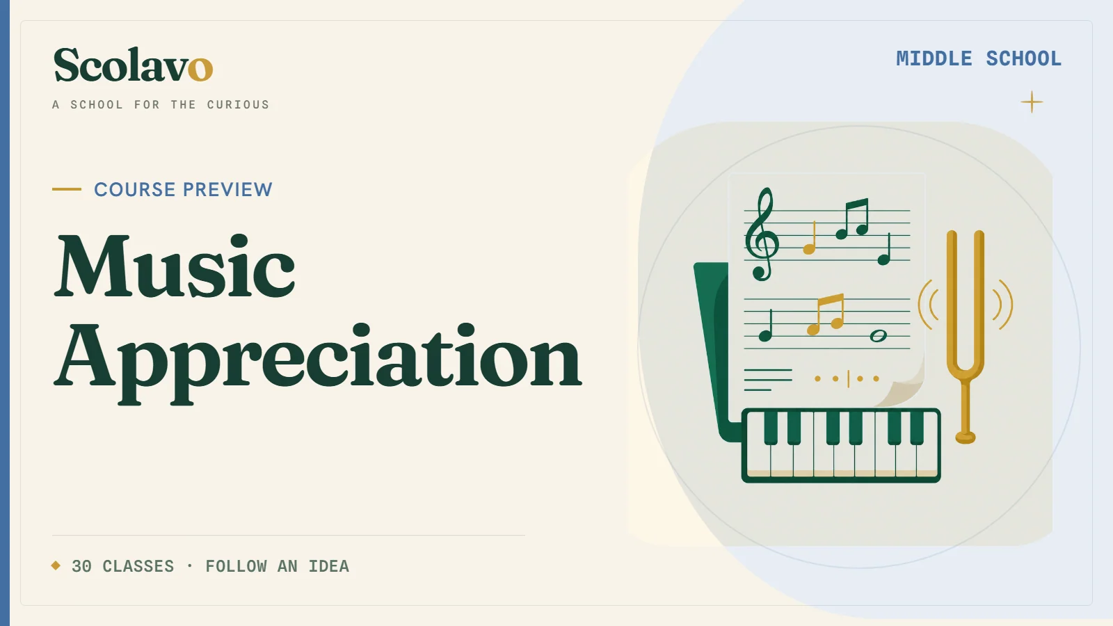 Music Appreciation — Scolavo video cover